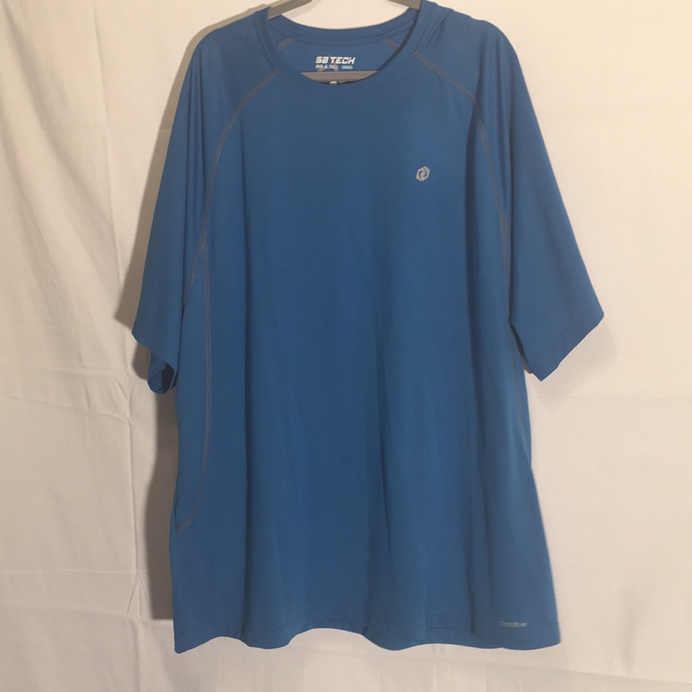 3XLT Blue Cool Play T-Shirt